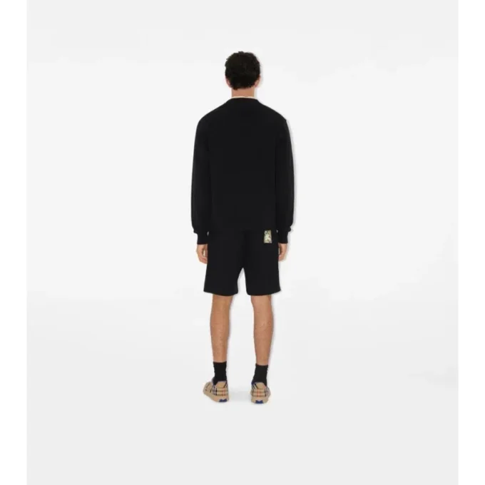 Pantaloncini in cotone Check Label