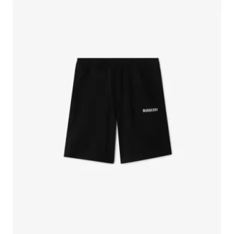 Pantaloncini in cotone con logo