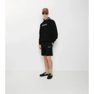 Pantaloncini in cotone con logo