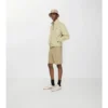 Pantaloncini in cotone con rifiniture a quadri