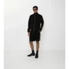 Pantaloncini in cotone con rifiniture a quadri