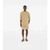 Pantaloncini in cotone con stampa Knight
