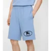 Pantaloncini in cotone con stampa Knight