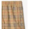 Pantaloncini in jersey a quadri