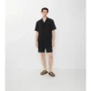 Pantaloncini in voile di cotone a quadri