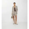 Pantaloncini sartoriali in lana a quadri
