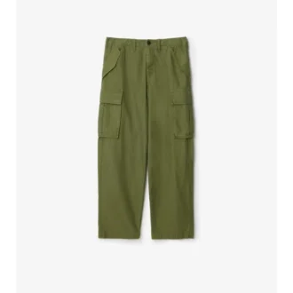 Pantaloni cargo in cotone