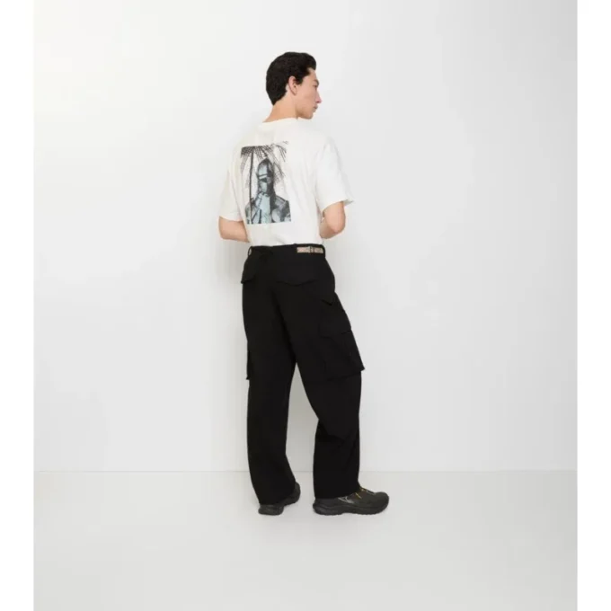 Pantaloni cargo in cotone