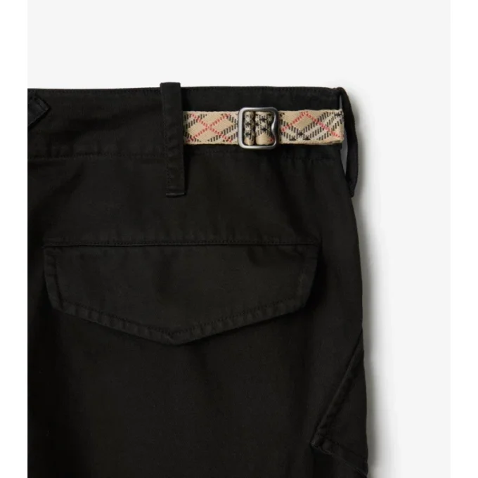 Pantaloni cargo in cotone