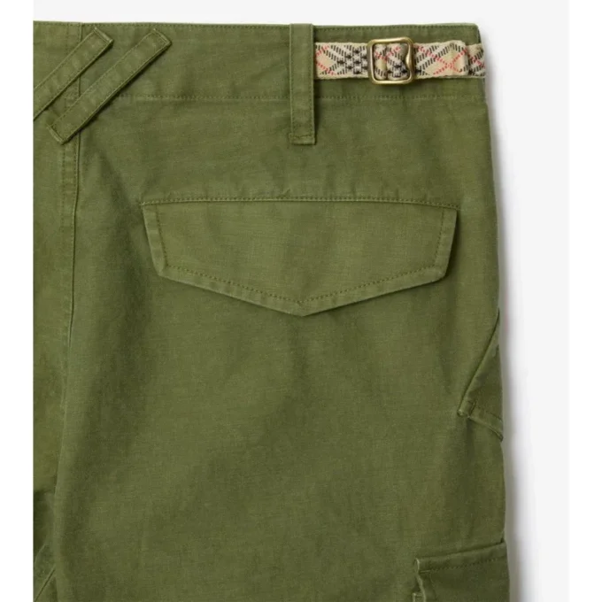 Pantaloni cargo in cotone