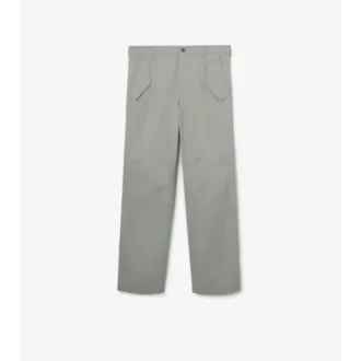 Pantaloni cargo in twill di cotone