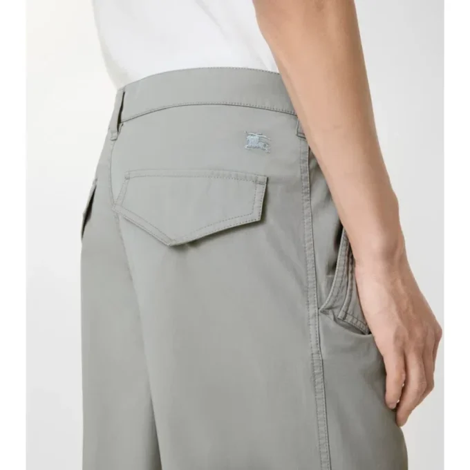 Pantaloni cargo in twill di cotone