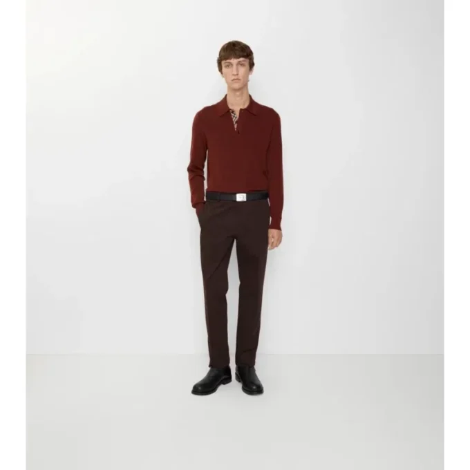 Pantaloni chino in cotone