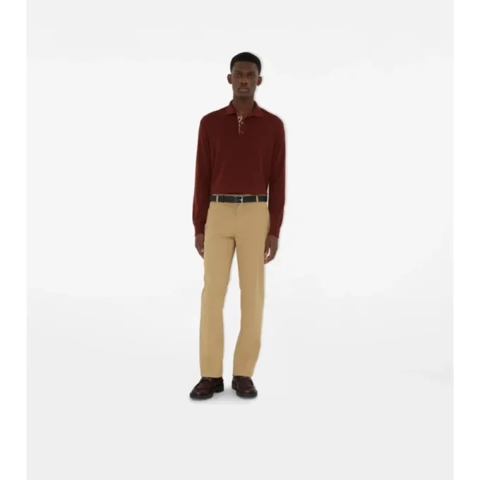 Pantaloni chino in cotone