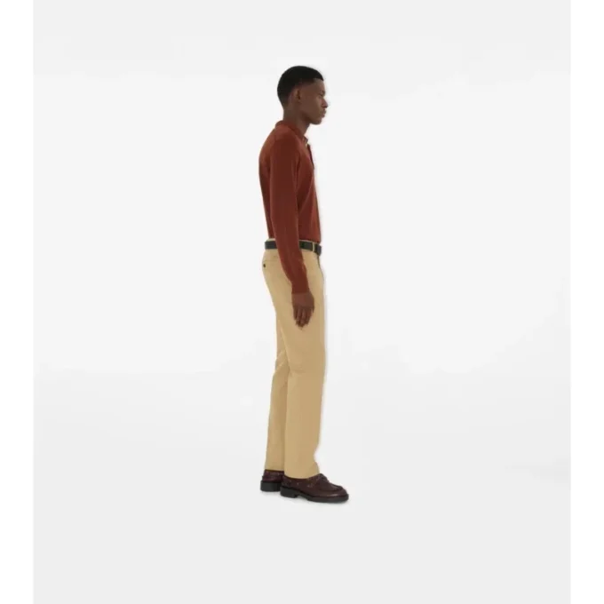 Pantaloni chino in cotone