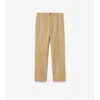 Pantaloni chino in twill di cotone