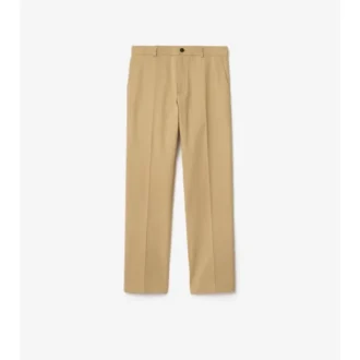 Pantaloni chino in twill di cotone