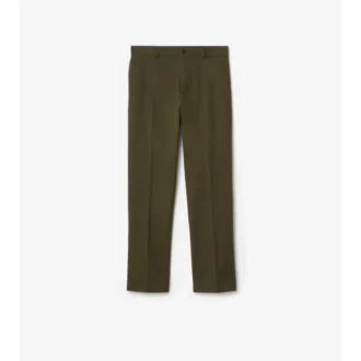 Pantaloni chino in twill di cotone