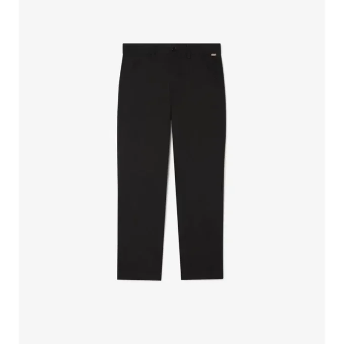 Pantaloni chino in twill di cotone