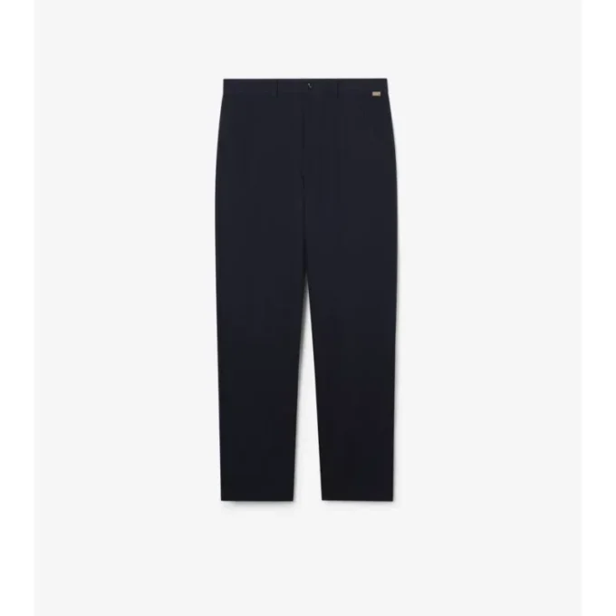Pantaloni chino in twill di cotone