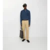 Pantaloni chino in twill di cotone