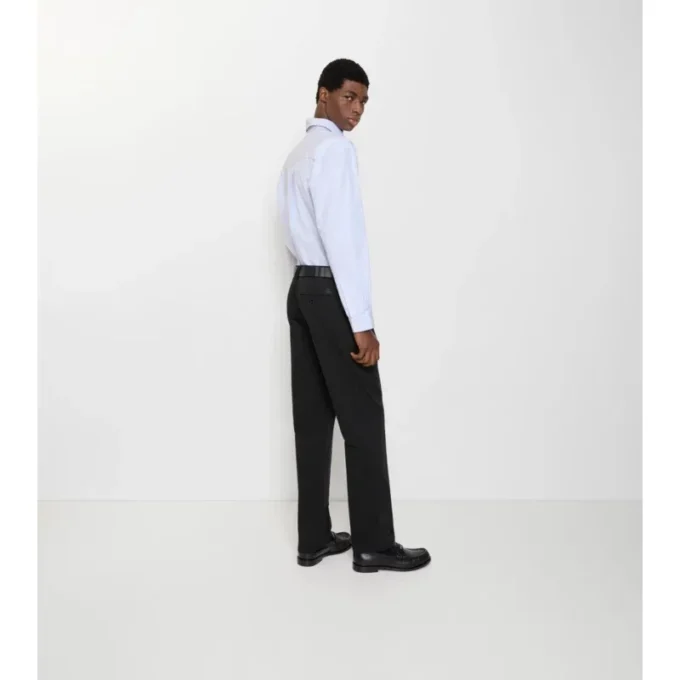 Pantaloni chino in twill di cotone