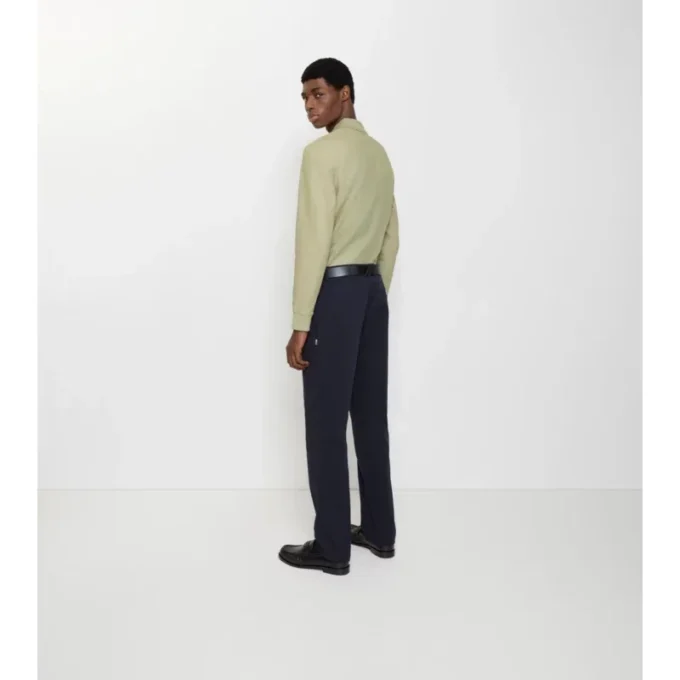 Pantaloni chino in twill di cotone