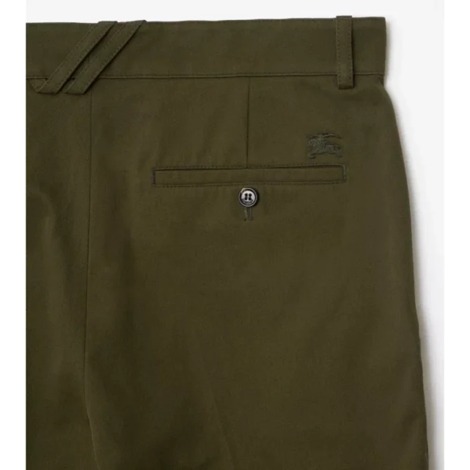 Pantaloni chino in twill di cotone