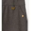 Pantaloni da equitazione in cotone elasticizzato a spina di pesce