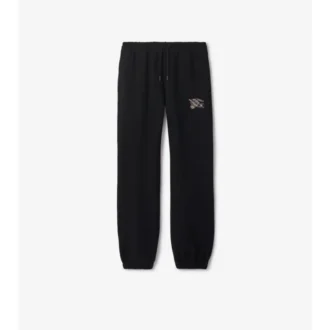 Pantaloni da jogging in cotone a quadri EKD