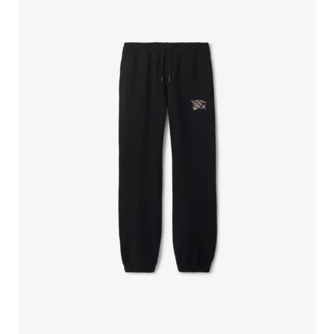 Pantaloni da jogging in cotone a quadri EKD