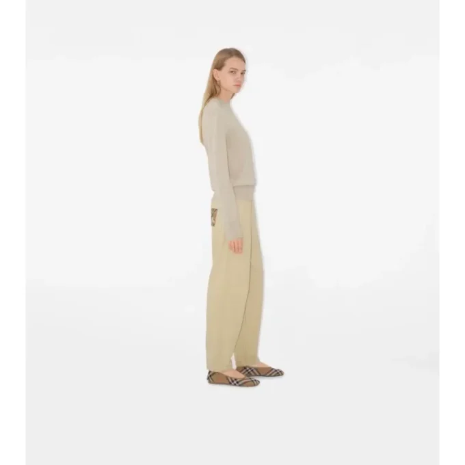 Pantaloni da jogging in cotone Check Label