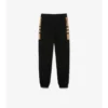 Pantaloni da jogging in cotone con inserti a quadri