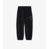 Pantaloni da jogging in cotone con logo gotico