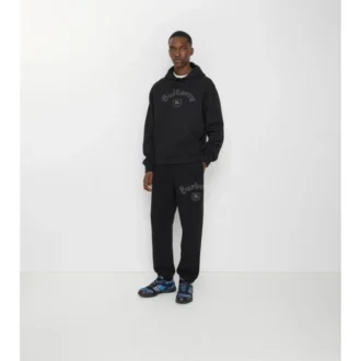 Pantaloni da jogging in cotone con logo gotico