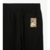 Pantaloni da jogging in cotone con motivo a quadri