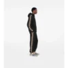 Pantaloni da jogging in cotone con rifiniture a quadri