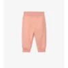 Pantaloni da jogging in cotone con rifiniture a quadri