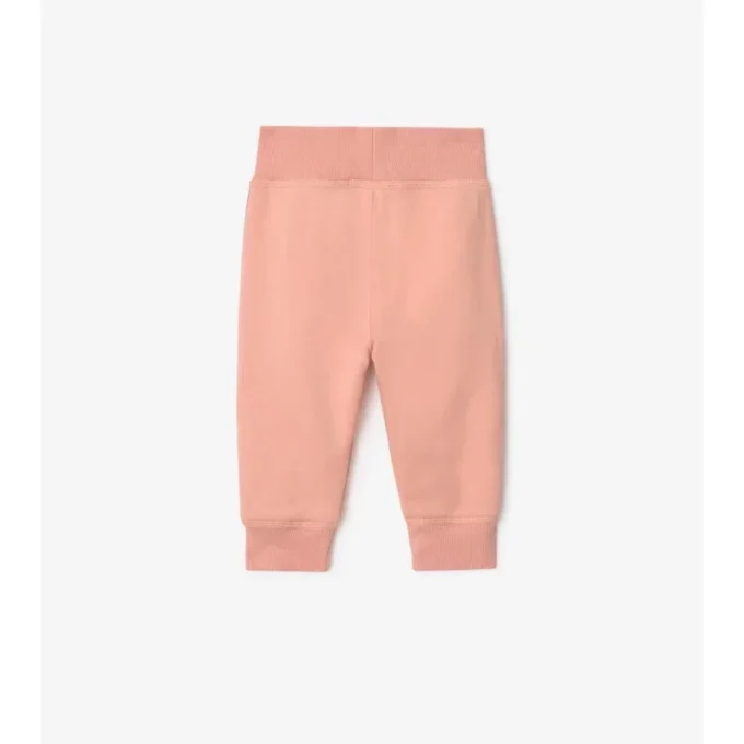 Pantaloni da jogging in cotone con rifiniture a quadri