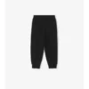 Pantaloni da jogging in cotone con rifiniture a quadri