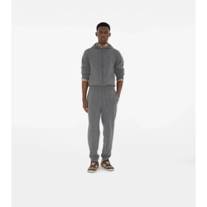 Pantaloni da jogging in misto cashmere