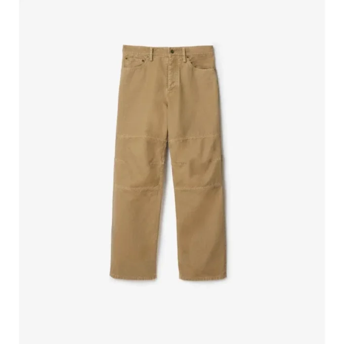 Pantaloni da lavoro in tela di cotone