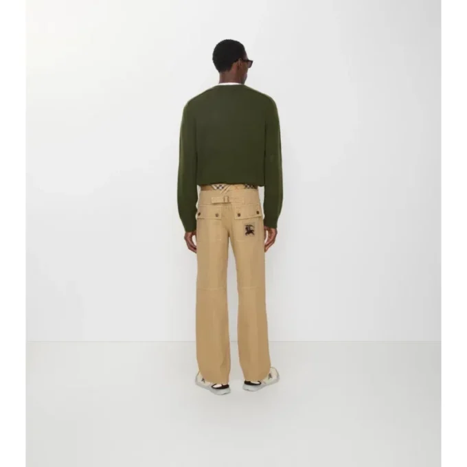 Pantaloni da lavoro in tela di cotone