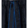 Pantaloni da pigiama in seta con motivo girasole