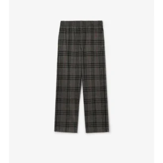 Pantaloni da tuta con motivo a quadri