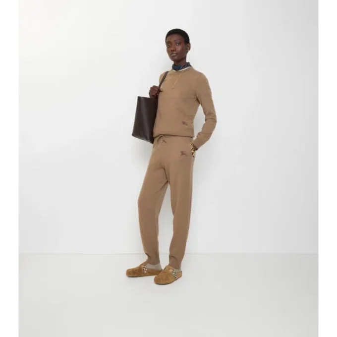 Pantaloni da tuta in misto lana