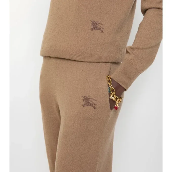 Pantaloni da tuta in misto lana
