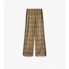 Pantaloni in cotone a quadri