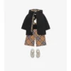 Pantaloni in cotone a quadri