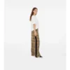 Pantaloni in cotone a quadri